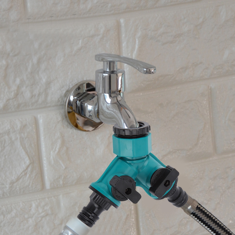 Y-shunt-adapter Für Den Haushalt, Gartenschlauch, Wasserhahn, Ein-/ausschalter, Ventil, Rohrverschraubungen