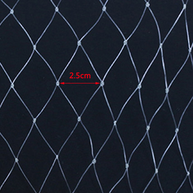 Vogelschutznetz 6x10m 2,5cm Maschenweite Leichtes, Sicheres Nylon-vogelschutznetz Für Pflanzen, Obstbäume Und Gemüse