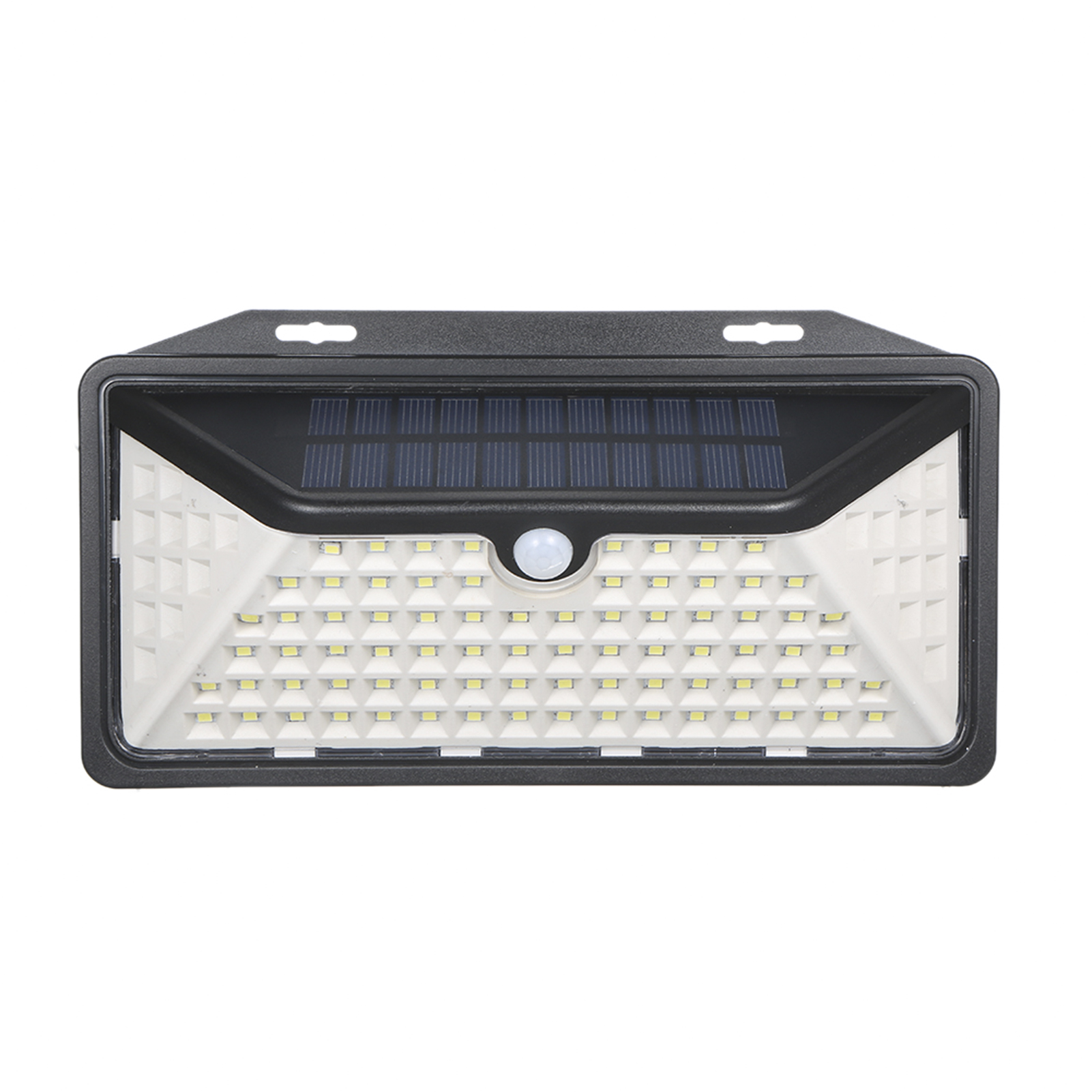 Solarlampe Mit 102 Leds, Bewegungsmelder, Wasserdichte Gartenleuchte Für Den Außenbereich