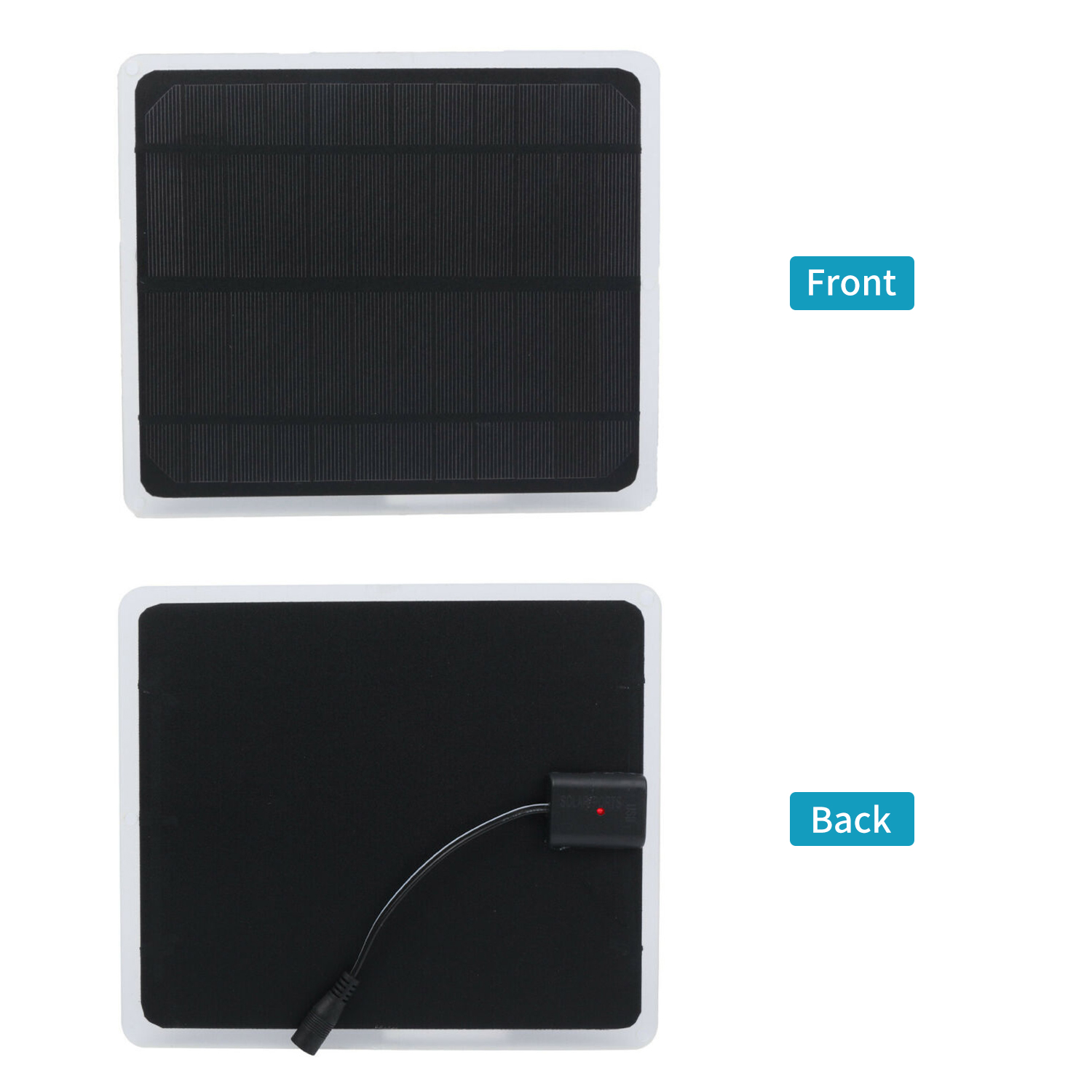 10-w-solarpanel Mit Usb-anschluss, Ventilator, Monokristalline Silizium-solarzelle Für Wohnmobil, Gewächshaus, Hunde- Und Hühnerstall, Camping, Mini-lüfter
