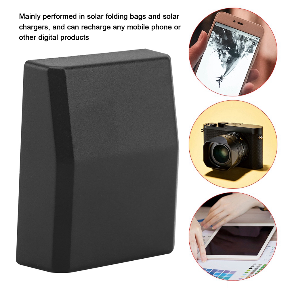 Solarladegerät, Solar-powerbank, Usb-ladegerät Für Mobiltelefone, Anschlussdose