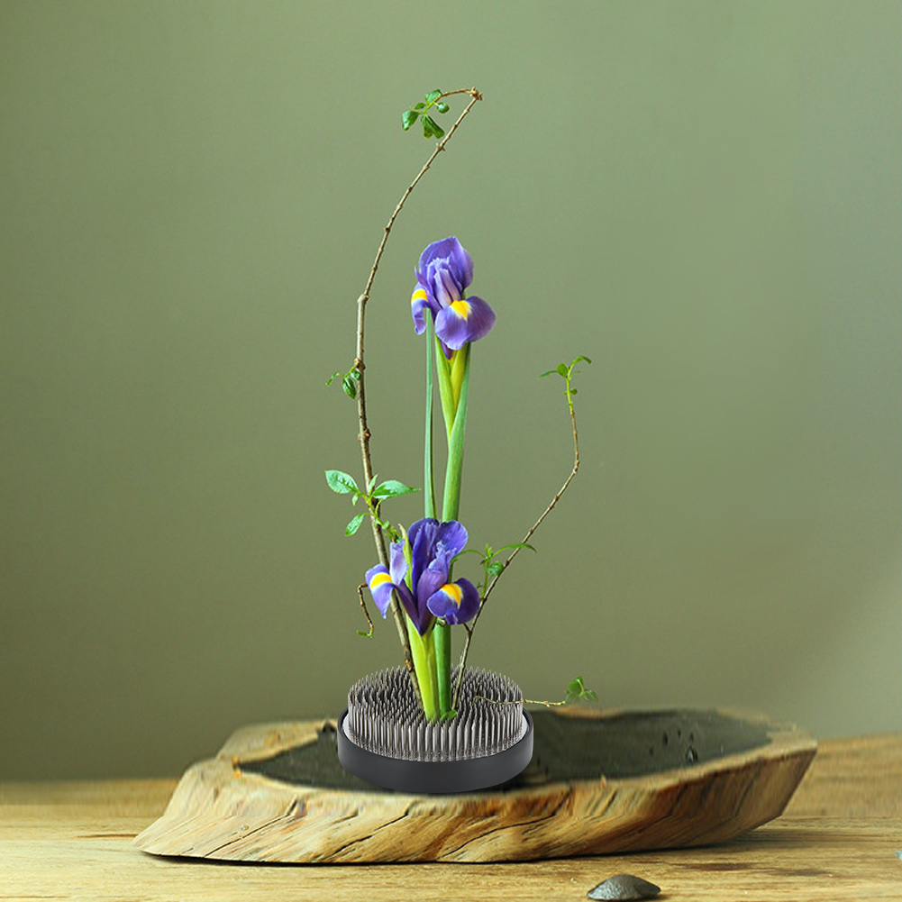 Runde Kenzan-nadel, Dicht, Für Blumenarrangements, Spezialwerkzeug Aus Edelstahl