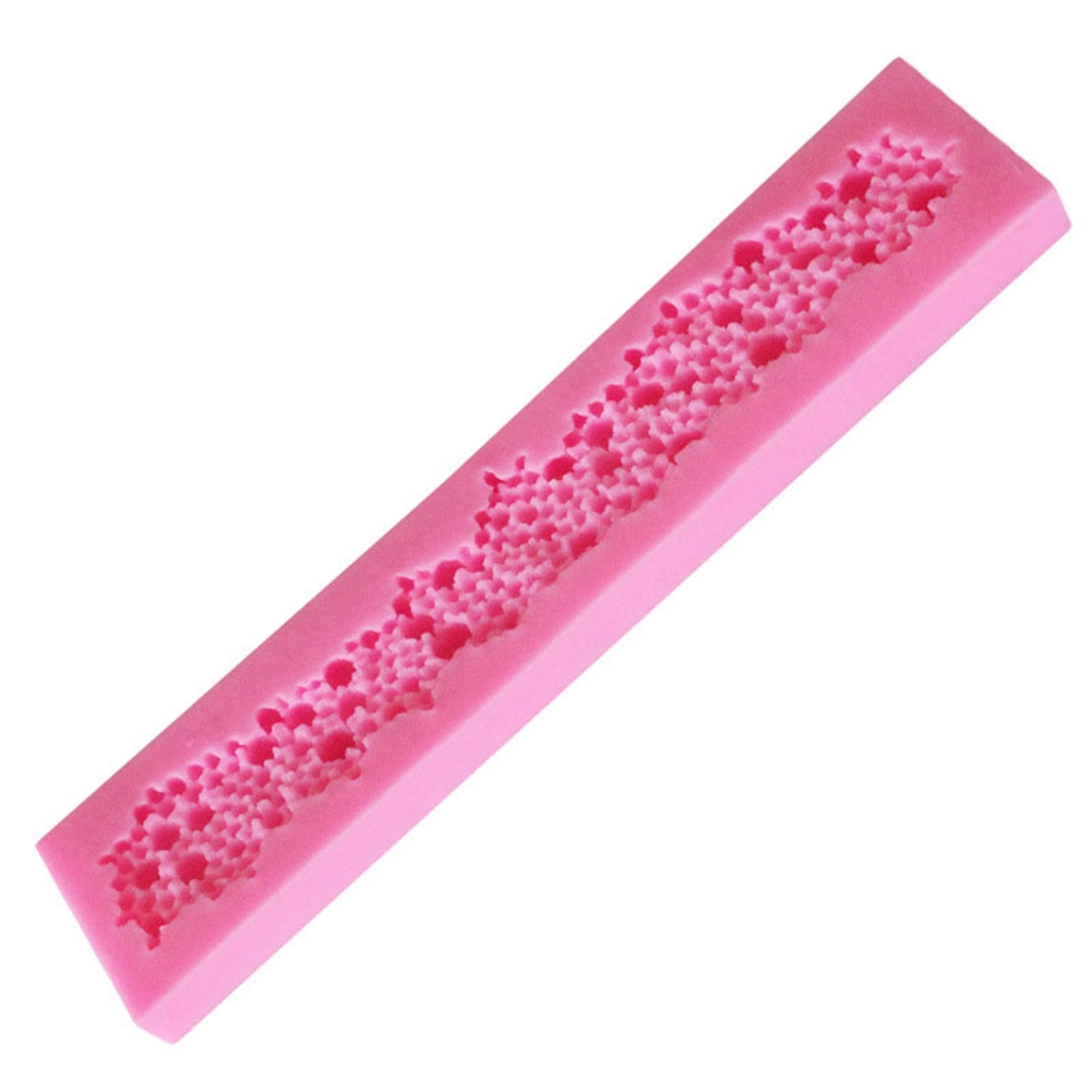 Schokoladenform „perlenkette“ Aus Silikon, Diy-kuchenform, Fondant-dekorationsform 01