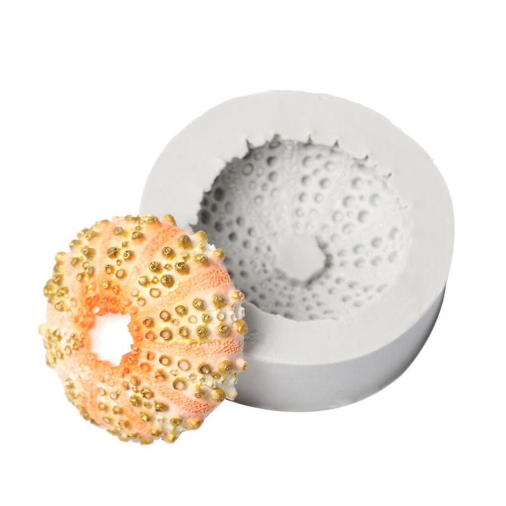 Schokoladenform Der Marine-serie: Muschel, Seestern, Fischschwanz, Diy-silikonform Für Kuchen 01