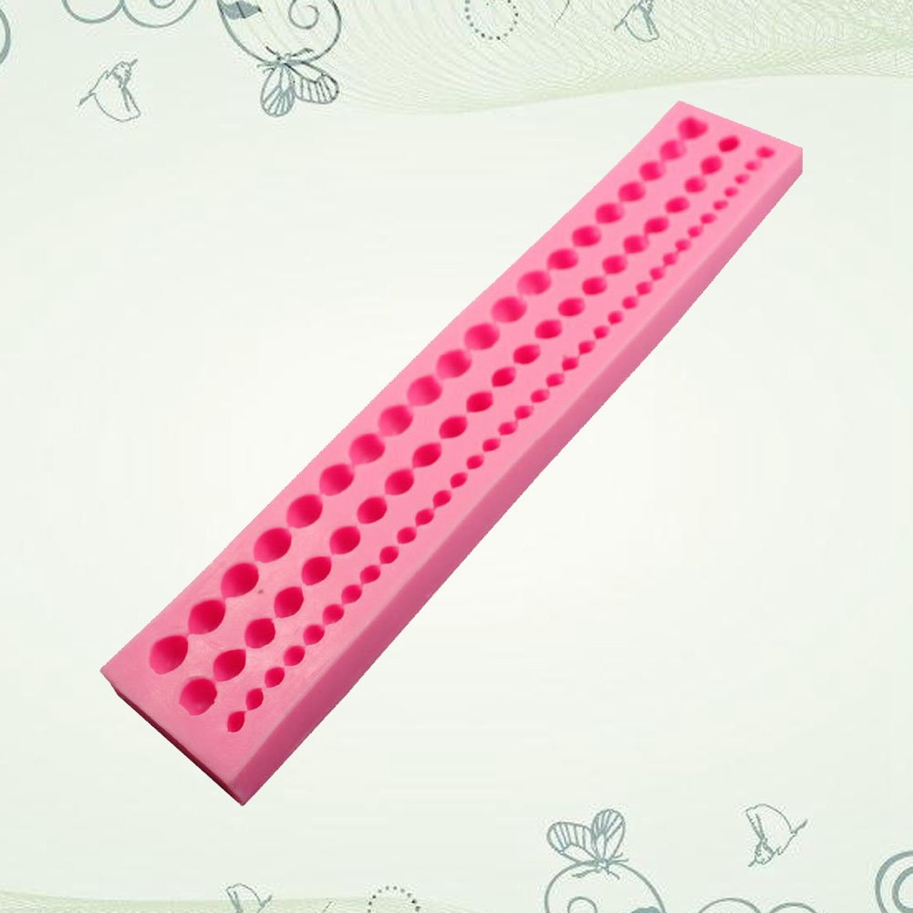 Schokoladenform „perlenkette“ – Diy-silikonform Für Kuchen Und Fondant 02