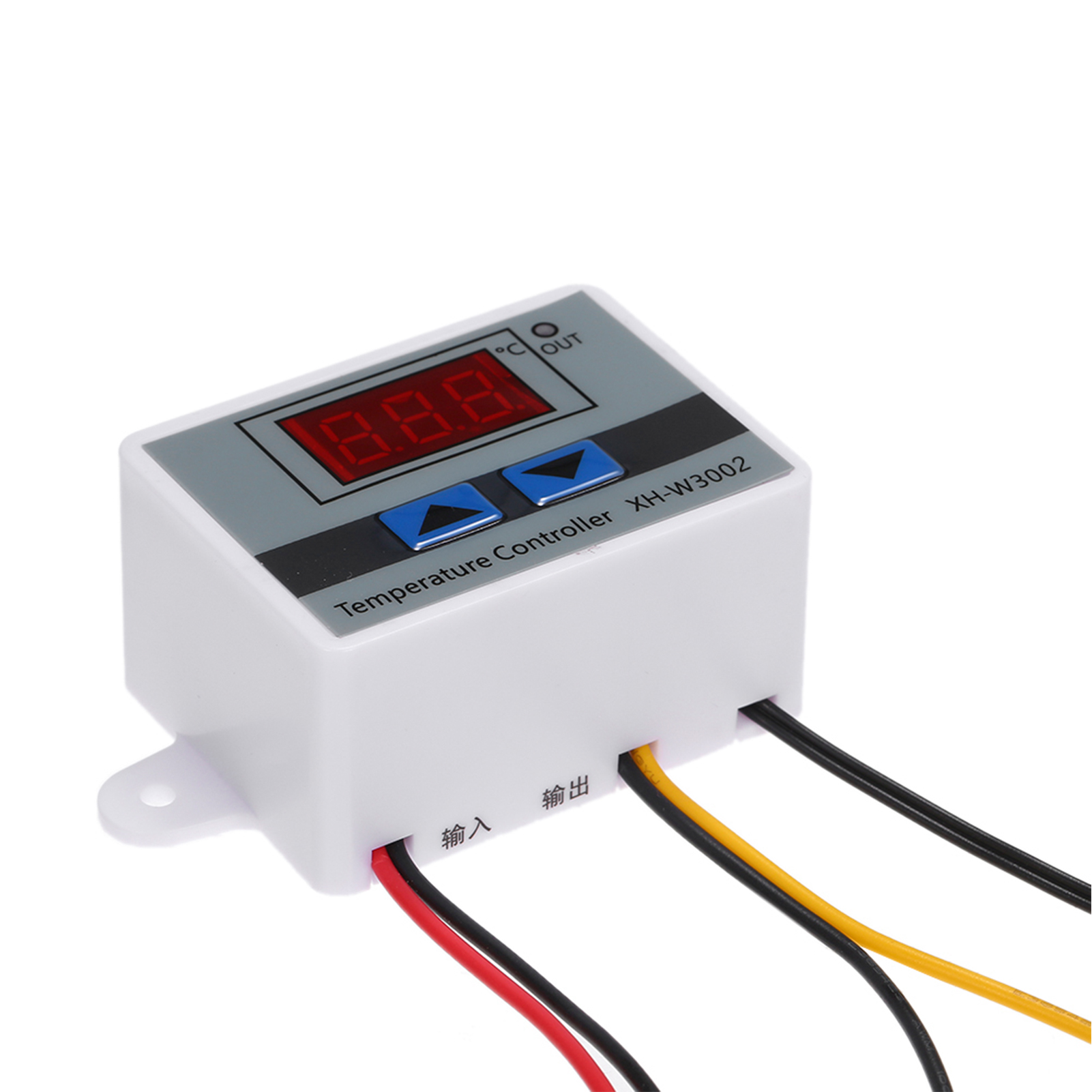 Intelligenter Digitaler Mikrocomputer-temperaturregler Mit Led-anzeige, Mini-thermostatschalter, Heiz-/kühltemperaturregler Mit Wasserfester Sensorsonde