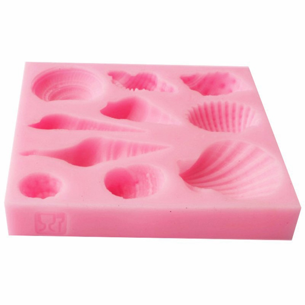 Silikon-kuchenform Im Maritimen Stil Zum Selbermachen, Ideal Zum Backen Von Fondant, Cupcakes Und Desserts 01