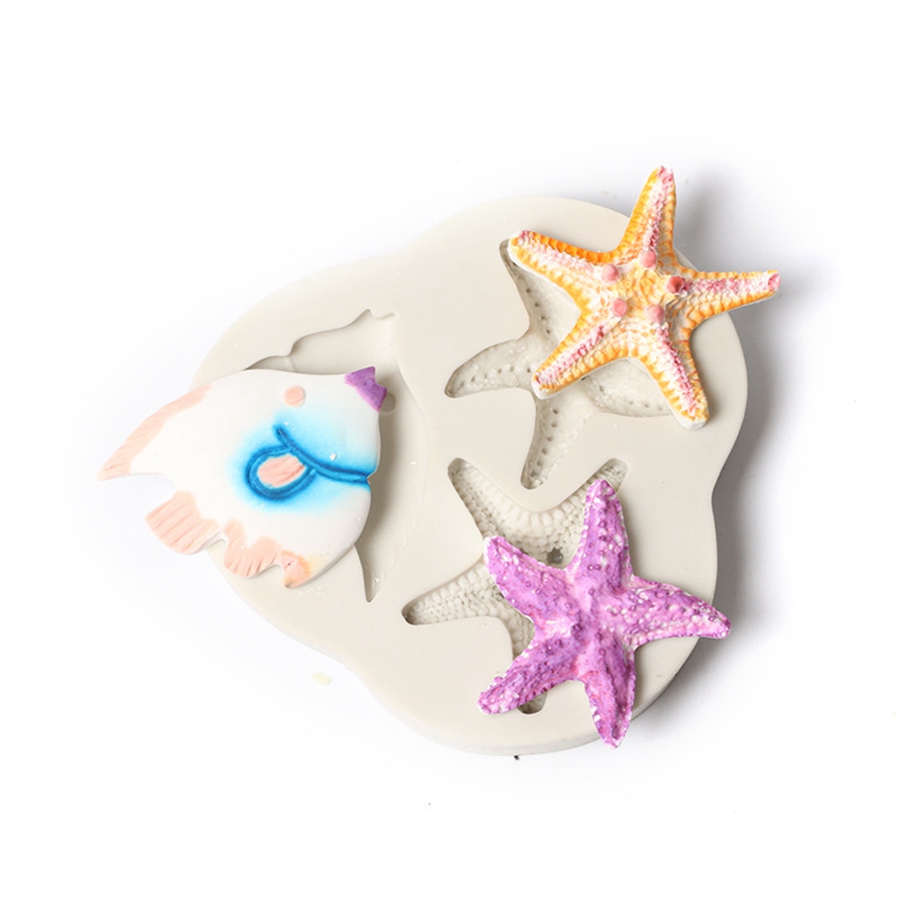 Silikon-kuchenform Im Maritimen Stil Zum Selbermachen, Ideal Zum Backen Von Fondant, Cupcakes Und Desserts 04