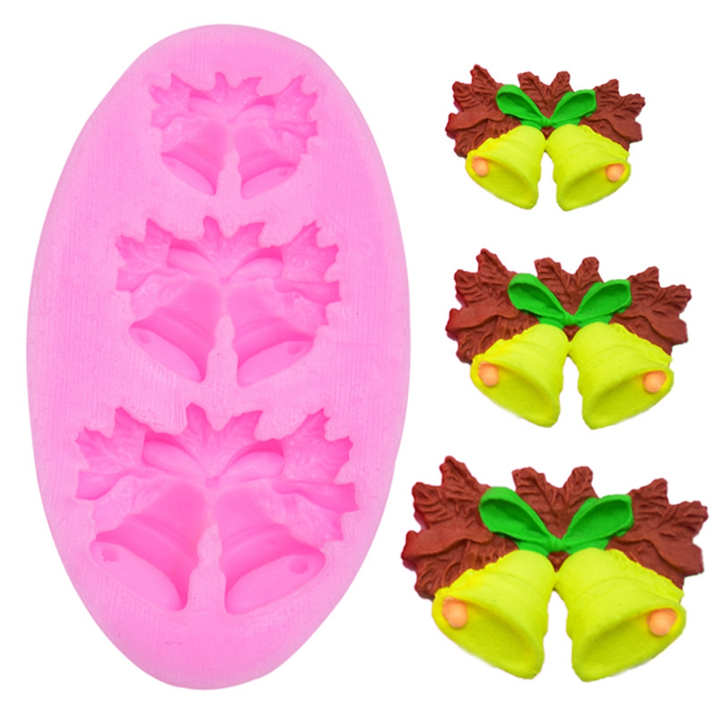Weihnachtliche Silikon-backform Zum Selbermachen, Mehrfache Dekorative Kuchen-, Fondant- Und Schokoladenform (22)