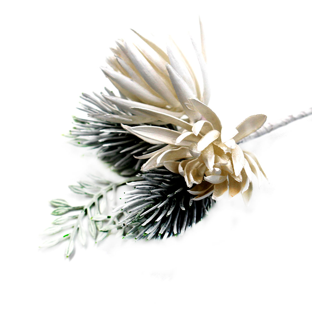 Künstlicher Pflanzenzweig, 12 Cm Lang, Pflegeleicht, Künstliche Blume Zur Heimdekoration