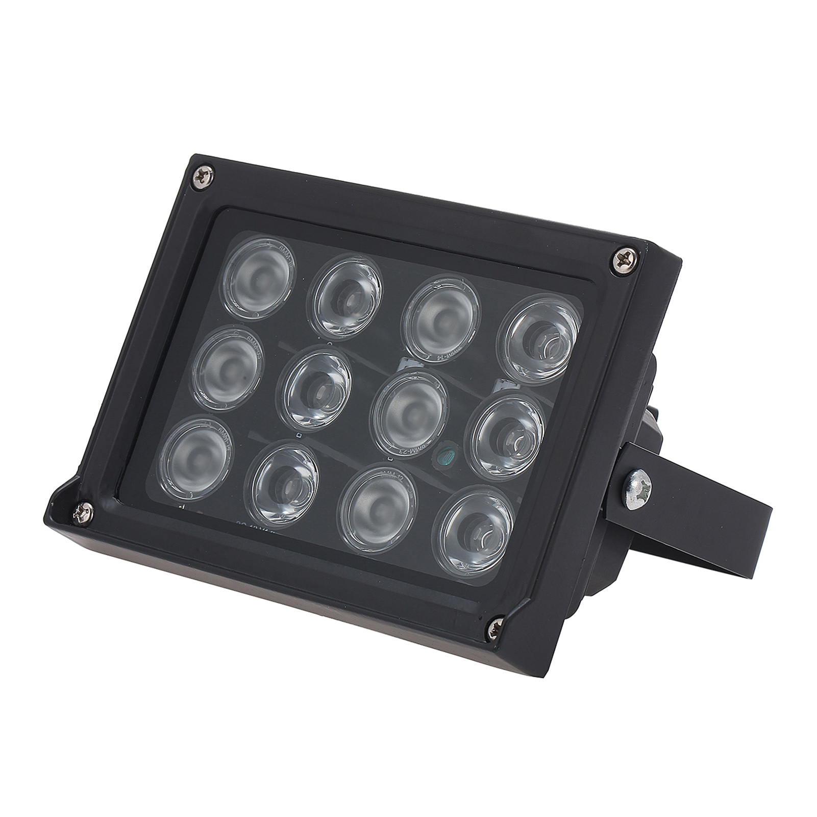 Infrarotlicht Mit 12 Ir-leds, Ir-zusatzlampe Für Nachtsicht, Weitwinkel, Große Reichweite, Schutzart Ip65 Für Den Außenbereich, Geeignet Für Cctv-überwachungskameras