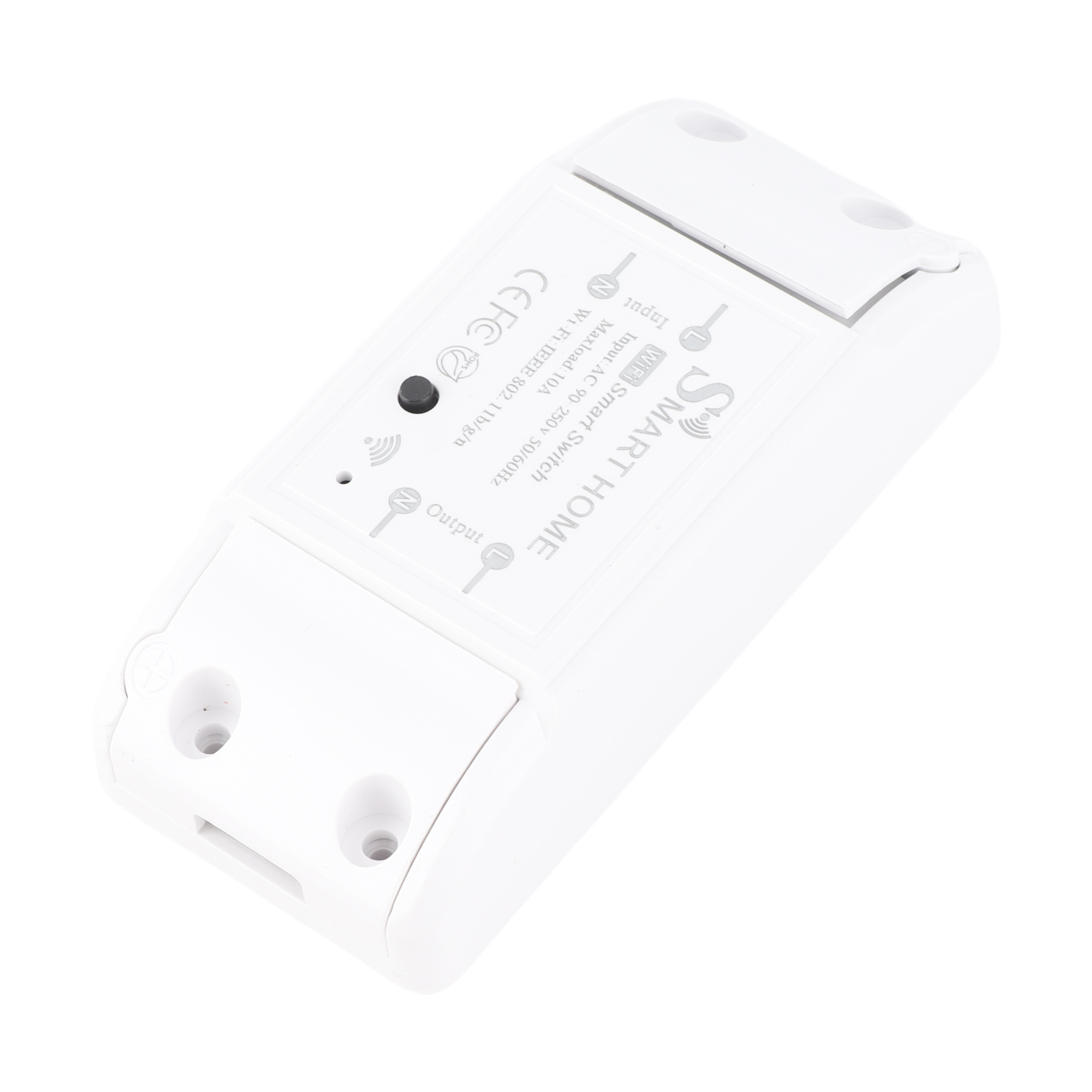 Tuya Wifi Smart Switch 10a/2200w Drahtloser Fernbedienungsschalter Mit Timer, App-steuerung, Universelles Smart-home-automatisierungsmodul, Sprachsteuerung, Kompatibel Mit Amazon Alexa Und Google Home