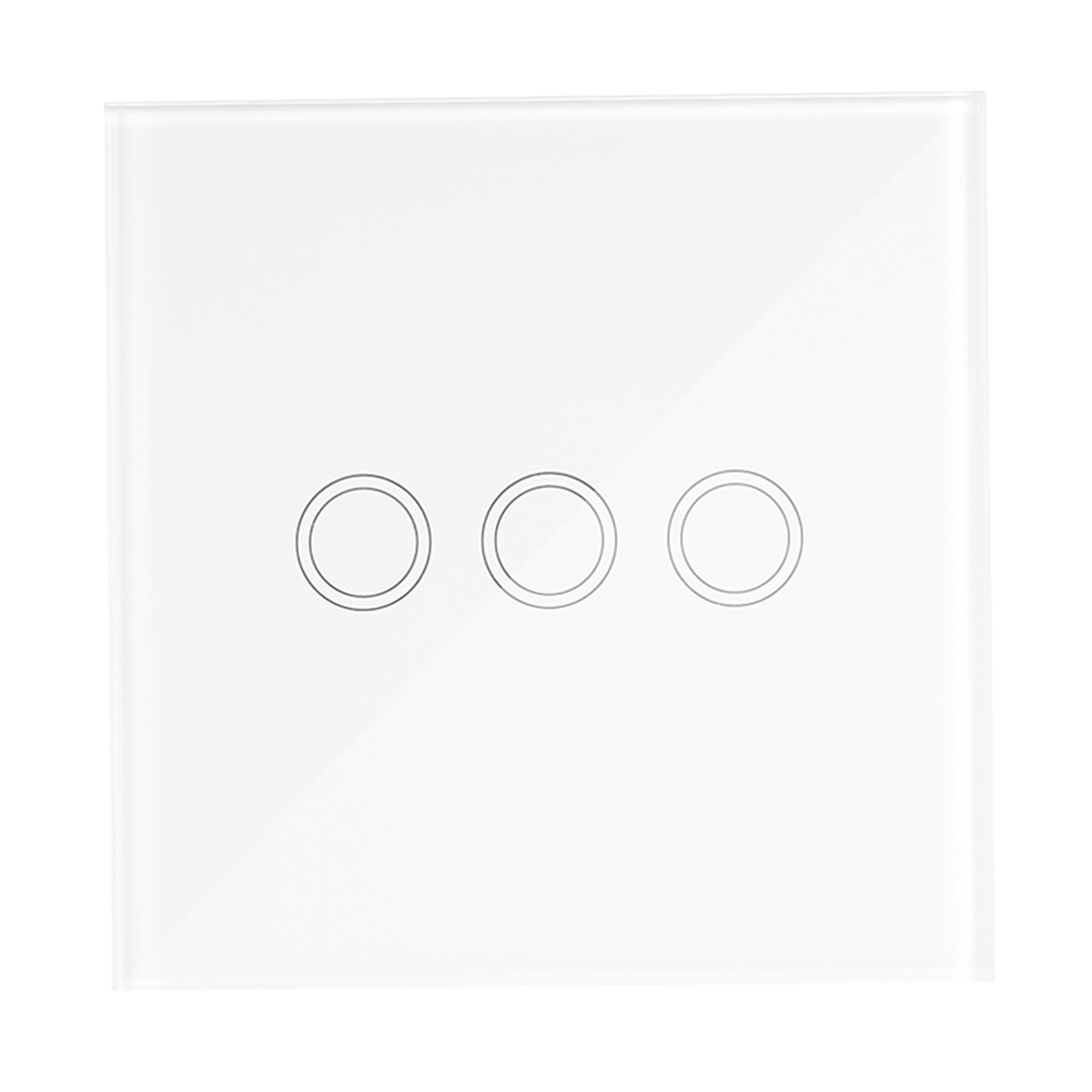 Ewelink 3ch T433 86 Typ Luxus-wand-touchpanel Mit Selbstklebender 433-mhz-funkfernbedienung, Automatisierungsmodulen, 3-fach Kompatibel Mit Allen Sonoff-funkprodukten (433 Mhz), Steuerung Von Treppenh