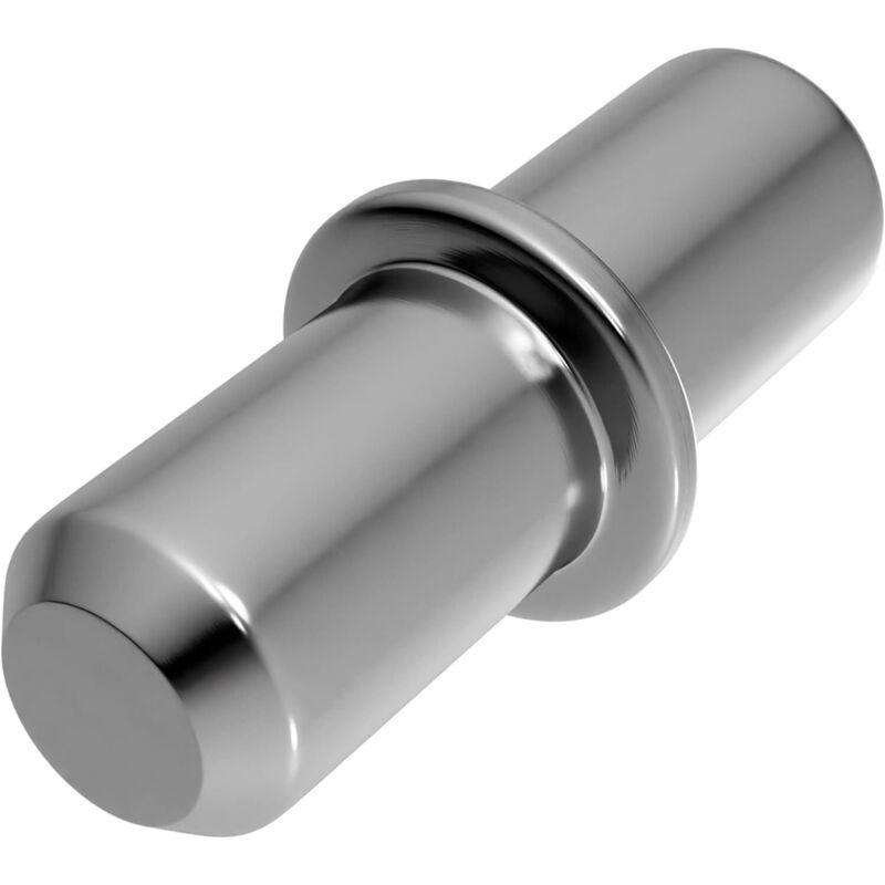 5-mm-regalwinkel, 100 Stück, Mit Bohrring – Regalwinkel – Regalträger – Regalträger – Regalwinkel – 5-mm-regalwinkel Aus Massivem Stahl, Vernickelt
