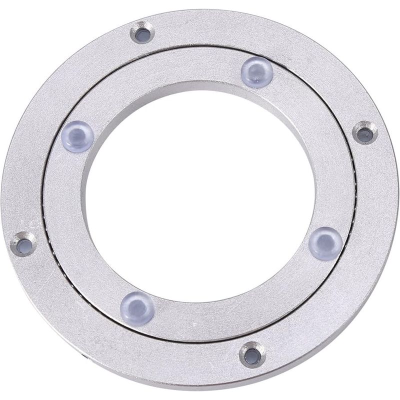 – 10-zoll-drehteller (25,4 Cm) – Aluminiumlegierung – Kugellager Für Leichtgängige Rotation – Rutschfeste Füße Im Lieferumfang Enthalten