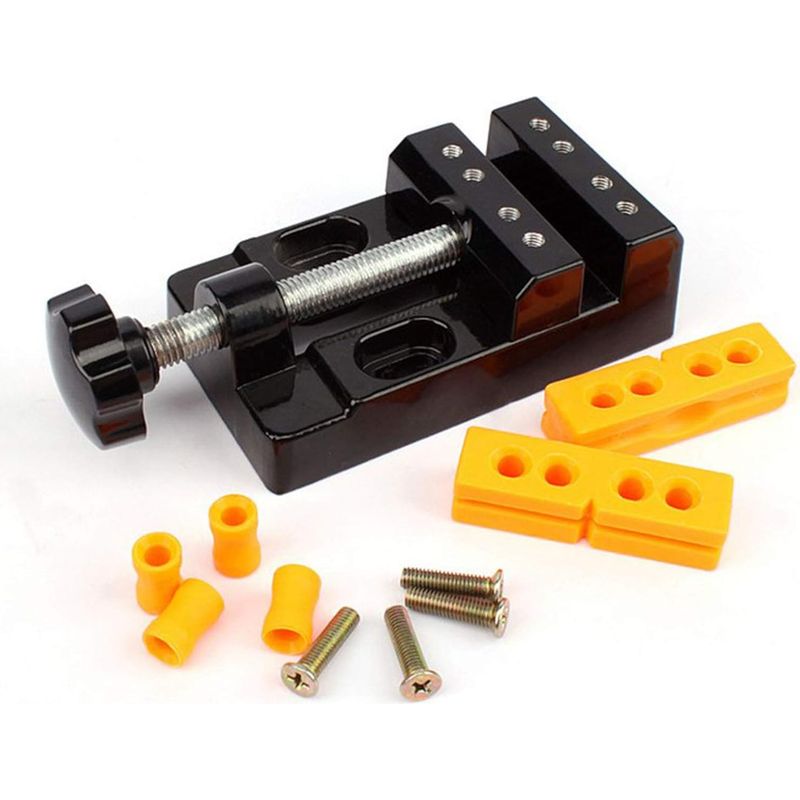 Universal-schraubstock Für Mini-werkbänke, Diy-werkzeuge, Tischöffnungs-pressbacken, Schmuck-diy-flachzange, Vielseitig Einsetzbar Für Diy-skulpturen, Bastelarbeiten, Skulpturenbett-werkzeug