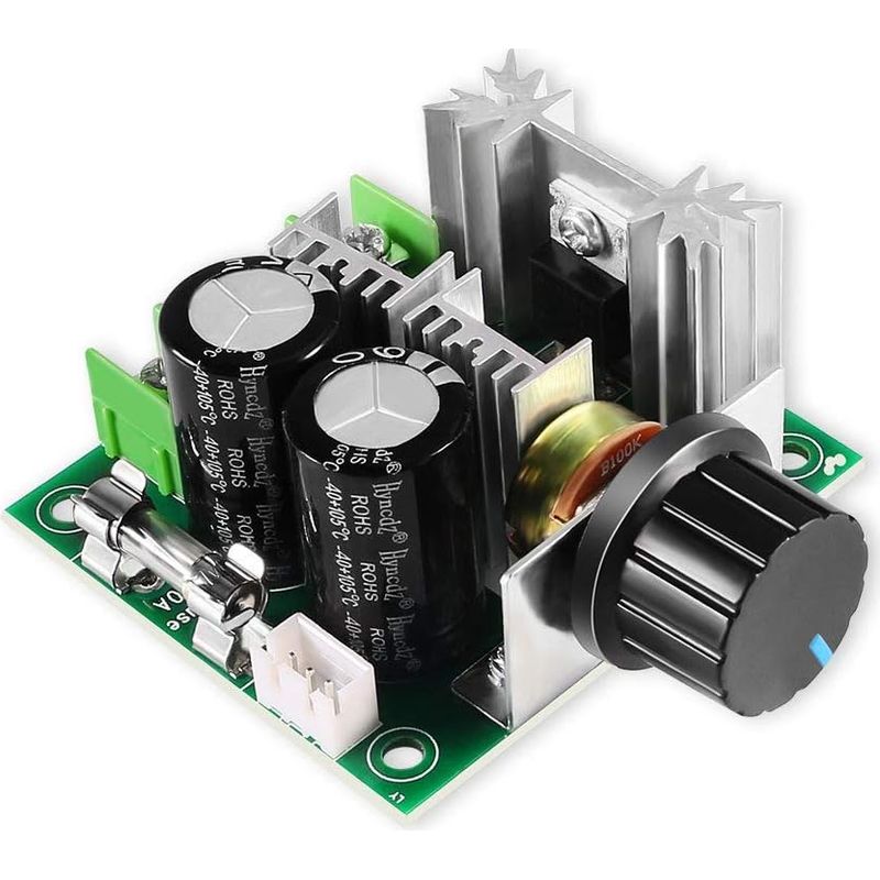 Drehzahlregler Für 12–40 V 10 A Gleichstrommotoren, Hochfrequenzregler Mit Hohem Drehmoment Und Hocheffizientem Drehknopf, Reglerschalter