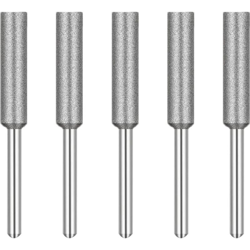 Kettensägen-schärfkopf, Diamant-kettensägen-schärfkopf, Schleifköpfe, Schleifstein Für Kettensägen, 4 Mm, Für Kettensägen-schärfgerät, 5-teilig