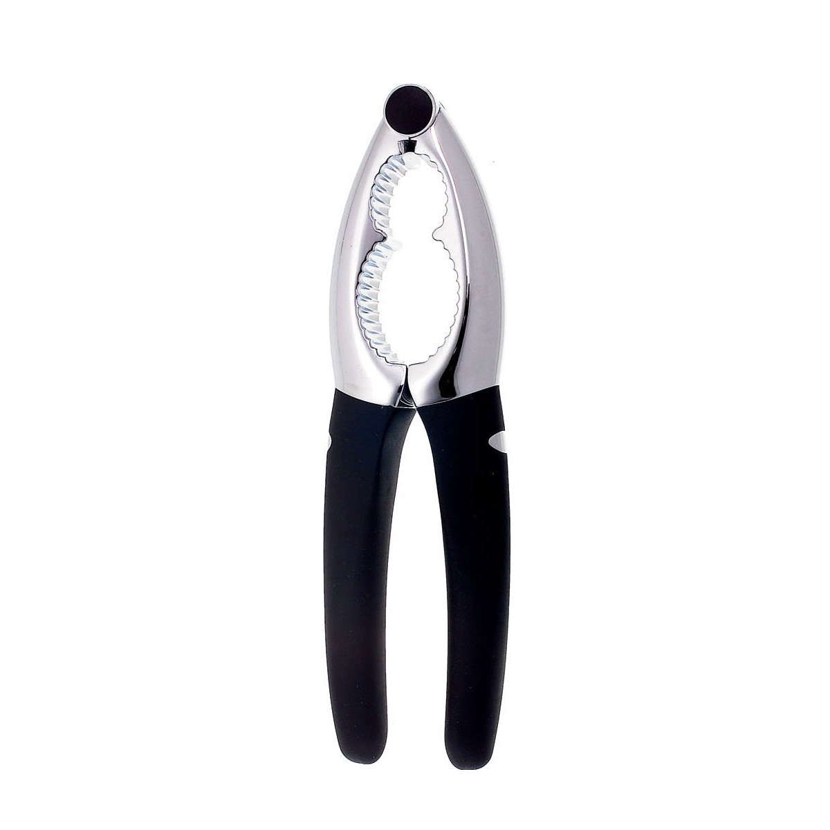 Ghidini Cipriano Nussknacker Special Twist 1701 Stahl Chrom Und Schwarz 18,7 Cm