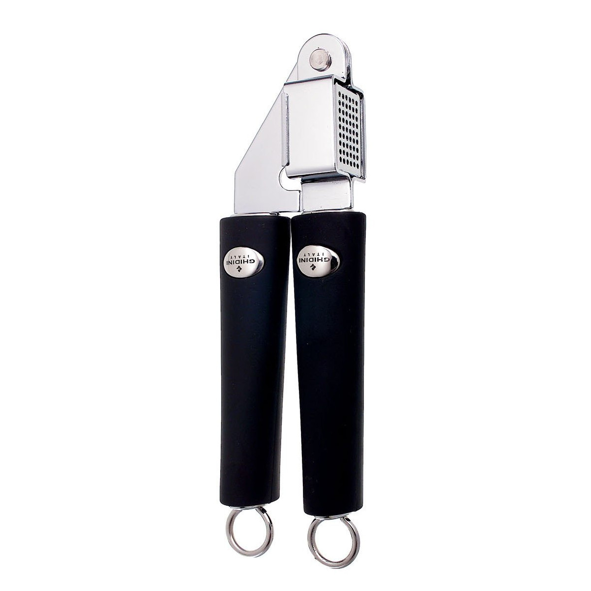Ghidini Cipriano Knoblauchpresse Twist Special Mit Silikon-griff, Edelstahl, 20 Cm
