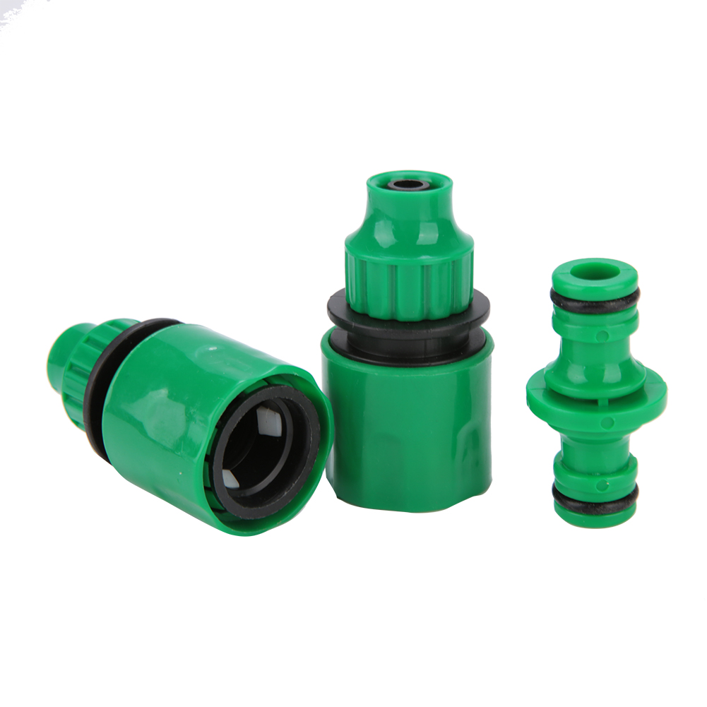 3-teiliges Set Aus 3/8-zoll-schnellverbindern Zur Reparatur Von Gartenschläuchen