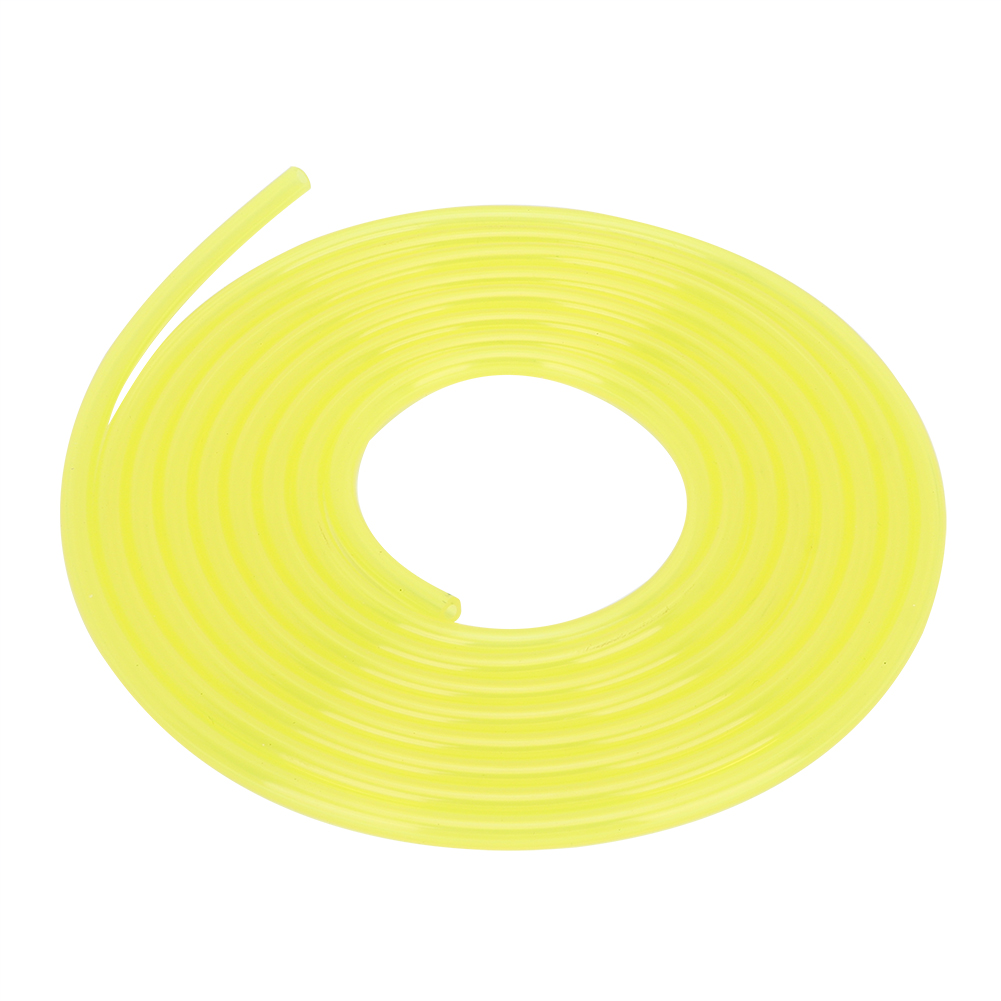 Ein Meter Gelber Benzinschlauch Für Rasenmäher Und Trimmer (3 X 6 Mm)