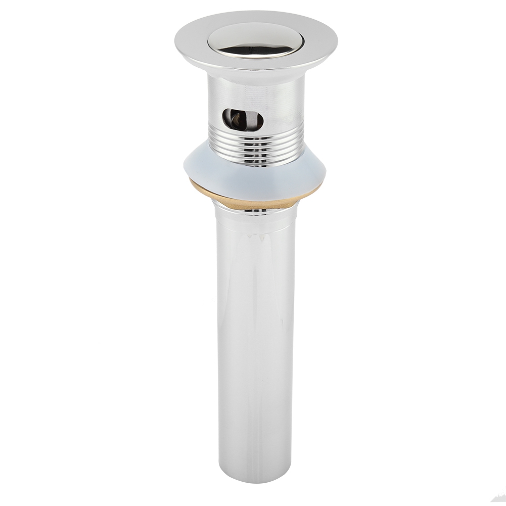 G1 1/4" Verchromtes Edelstahlspülbecken Mit Überlaufrohr