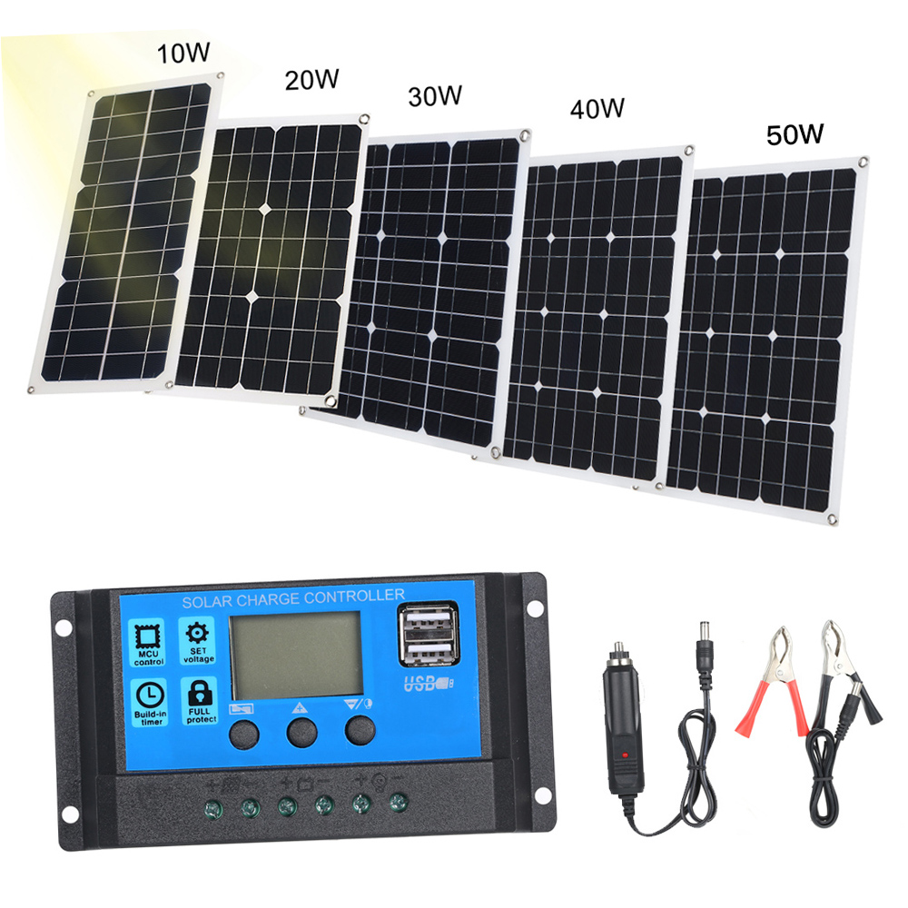 40a 12v / 24v Solarladeregler Mit Pwm-smart-regler Und Usb 5v 2,5a