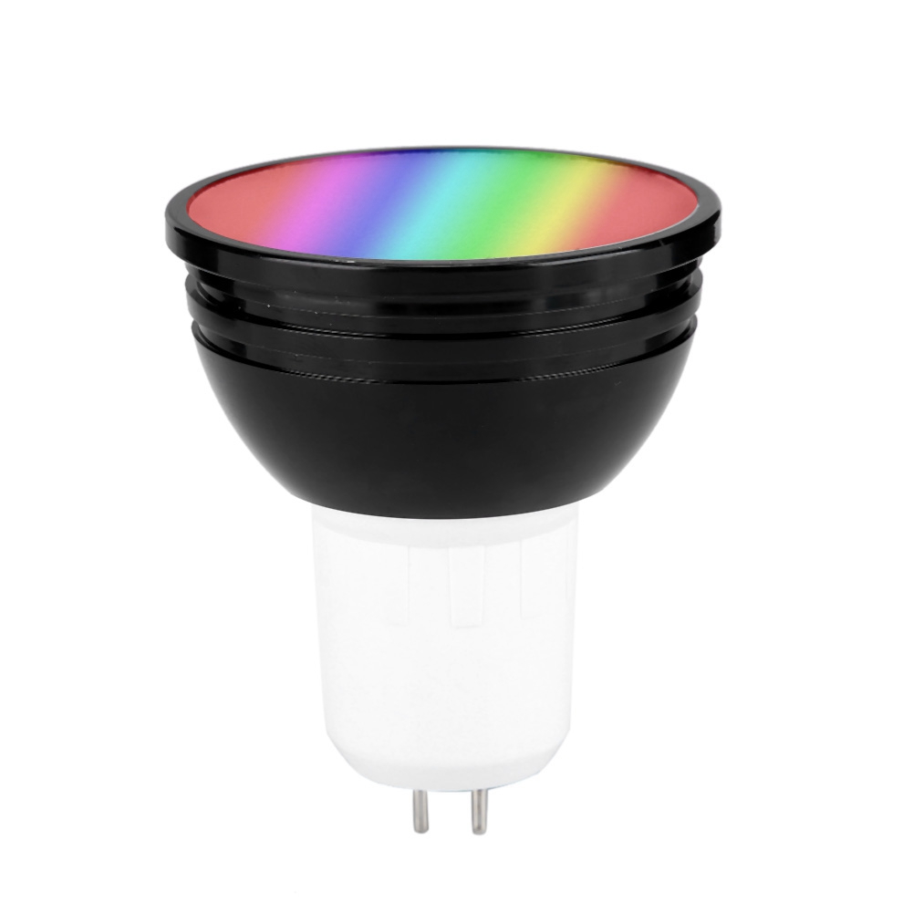 Ac85v 265v Gu5.3 6w Rgb+cw Led-lampe, Per Smartphone Steuerbare Wlan-smart-lampe