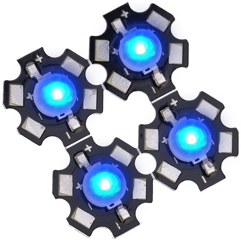 3-watt-hochleistungs-led-lampenperlen, Emitterdioden-chips Für Diy-beleuchtung, Königsblau