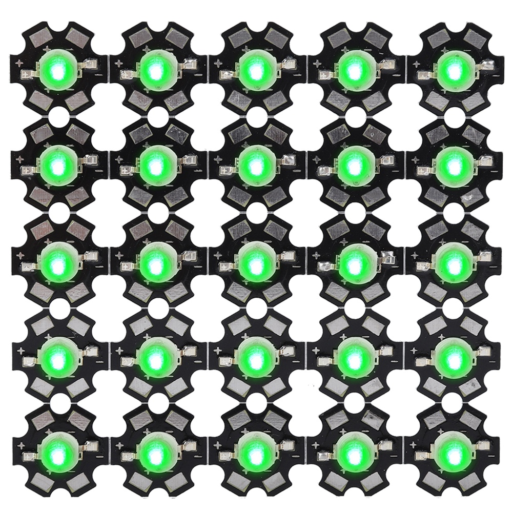 3-w-hochleistungs-led-lampenperlen, Emitterdioden-chips Für Diy-beleuchtung, Grün