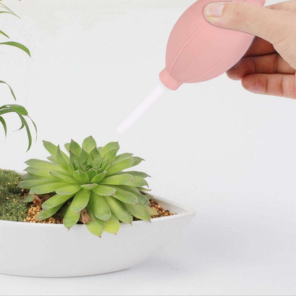 Multifunktionaler Pflanzenstaubbläser, Kamerastaubsauger, Gartenreinigungsgerät (pink)