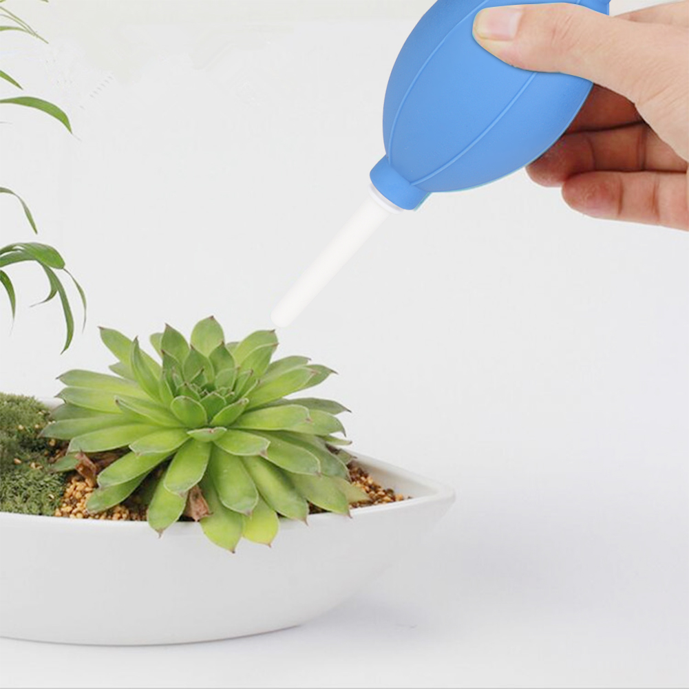 Multifunktionaler Pflanzenstaubbläser, Kamerastaubsauger, Gartenreinigungsgerät (blau)