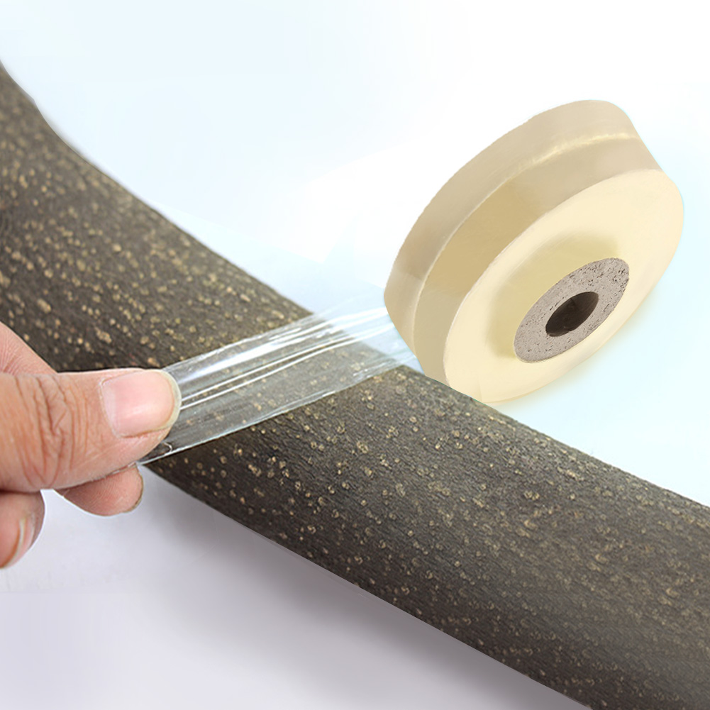 Rolle Selbstklebendes, Flexibles Und Dehnbares, Transparentes Gartenabschlussband, 2 Cm