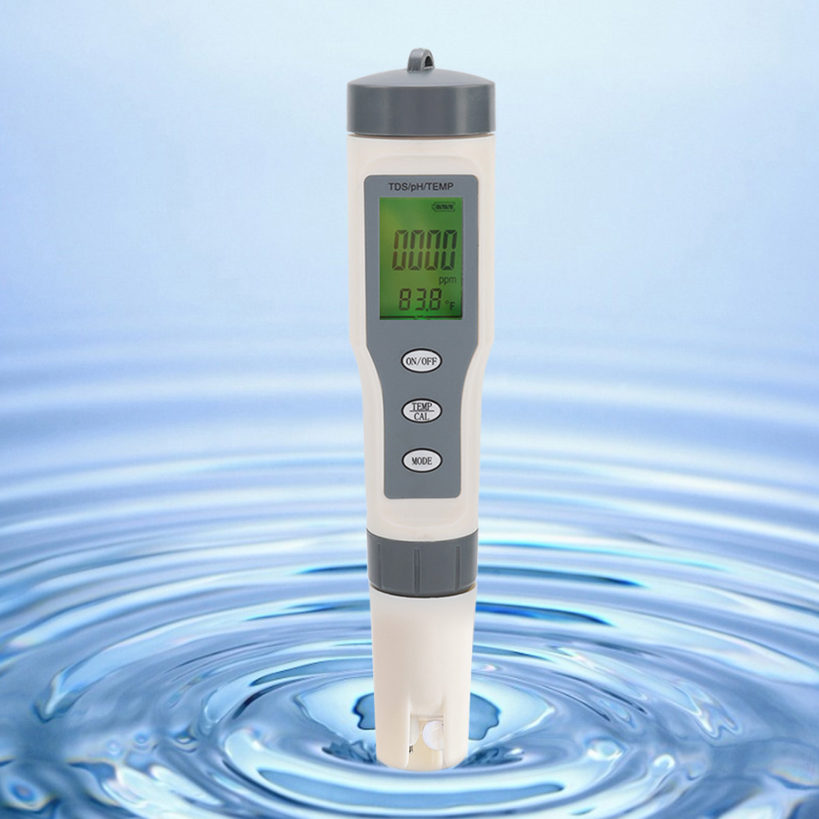 Tragbares 3-in-1-digitalmessgerät Für Tds, Ph-wert Und Temperatur – Wasserqualitätstester Und Reinheitsstift