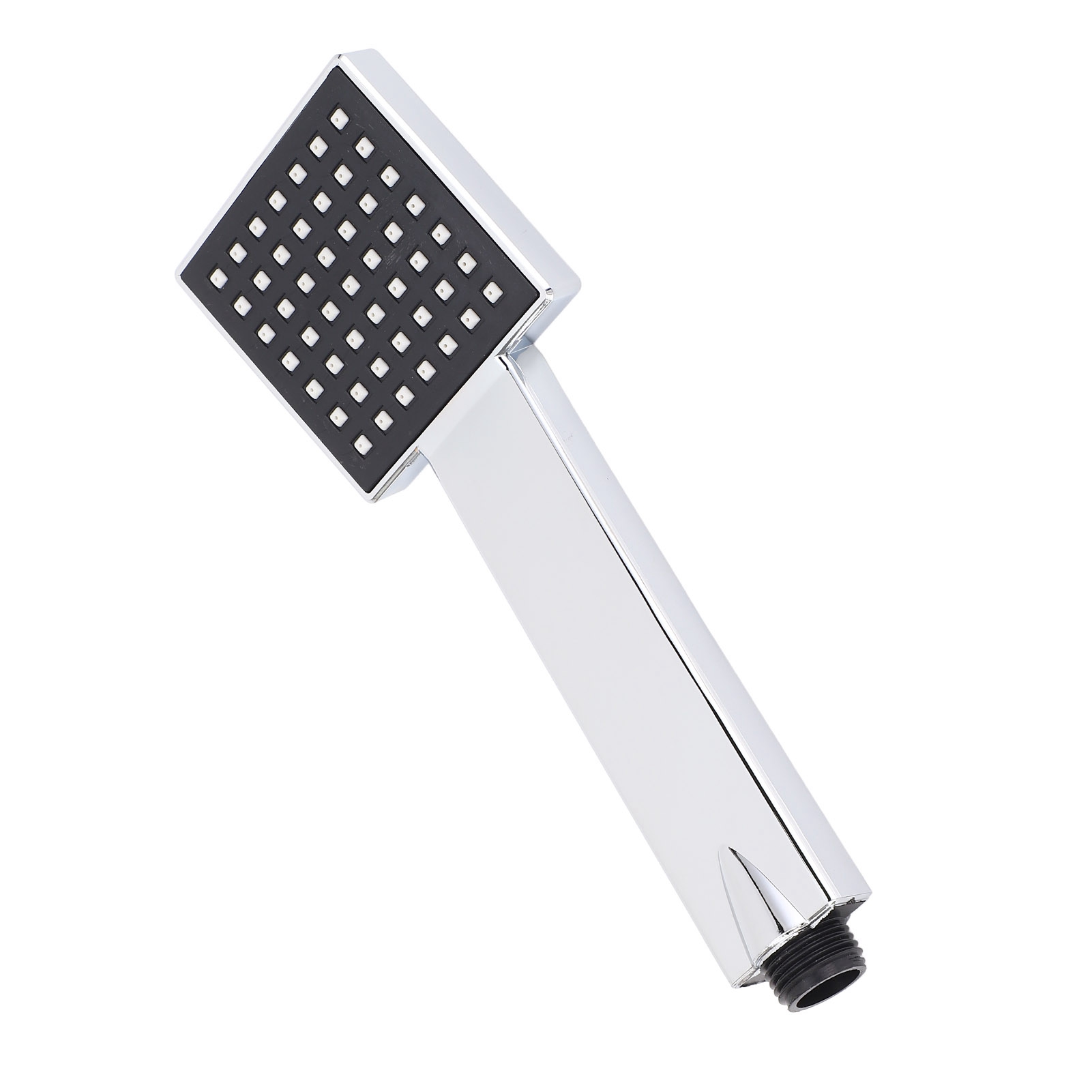 Quadratischer Handbrausekopf, Hochwertiger Einzelduschkopf Mit Duschfunktion, Silberfarben