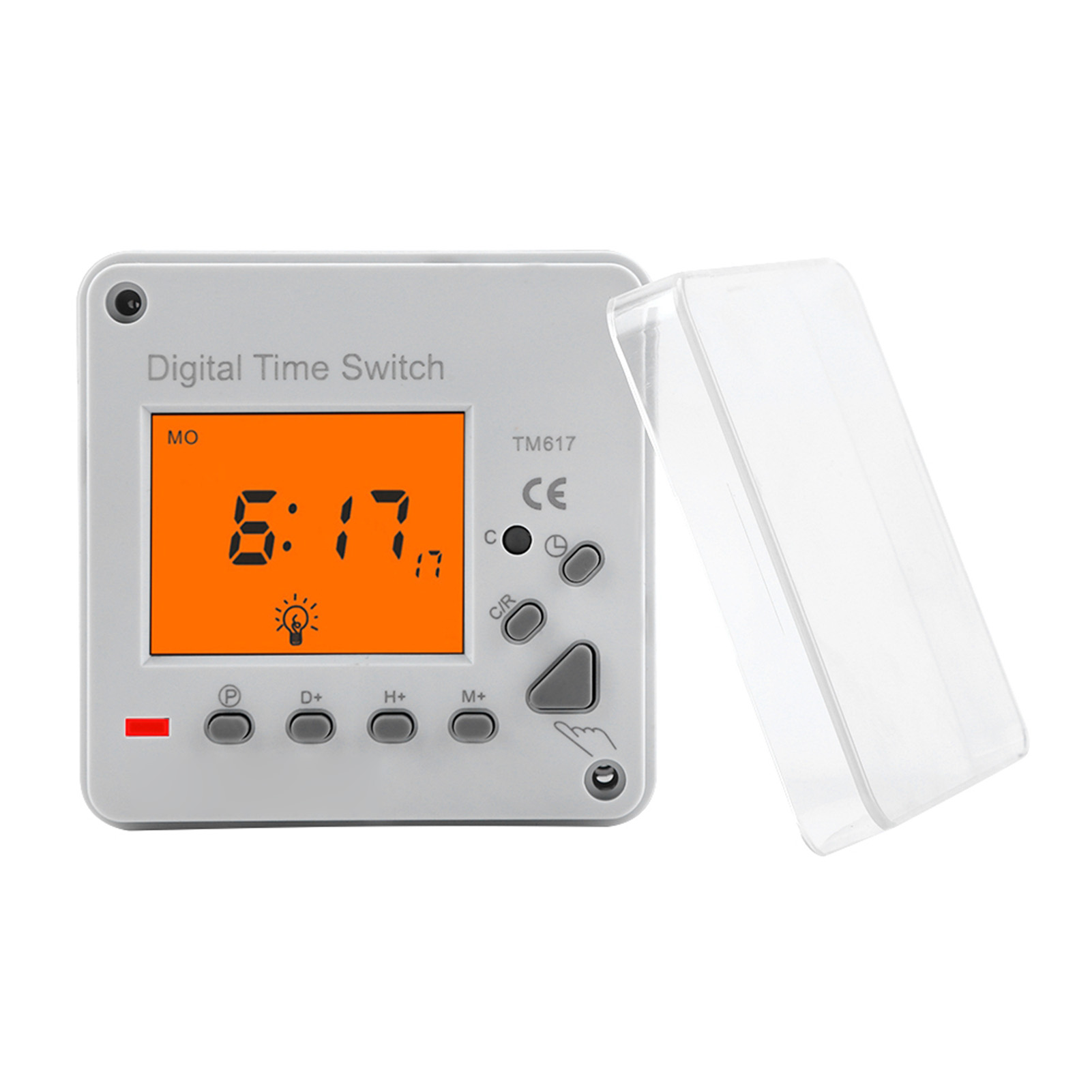 Digitaler, Langlebiger Und Programmierbarer Intelligenter Steuerschalter Mit Hintergrundbeleuchtung (220 V)