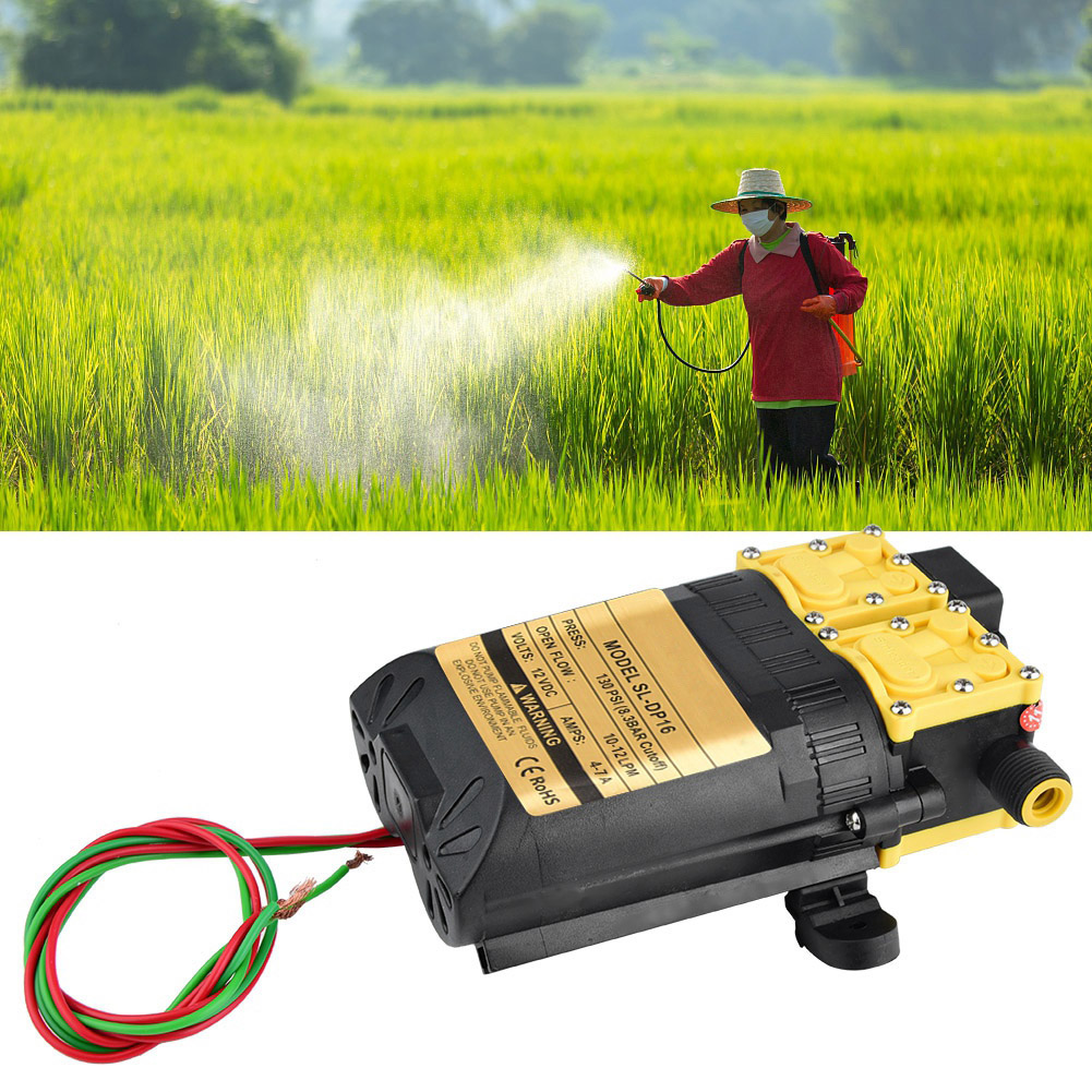 12v Hochdruck-landwirtschafts-elektrowasserpumpe, Wasserstrahlpumpe