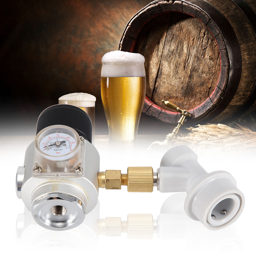 Mini-co2-gasregler Für Heimbrauen Mit Schnellanschluss Für Corny Keg-gasflaschen