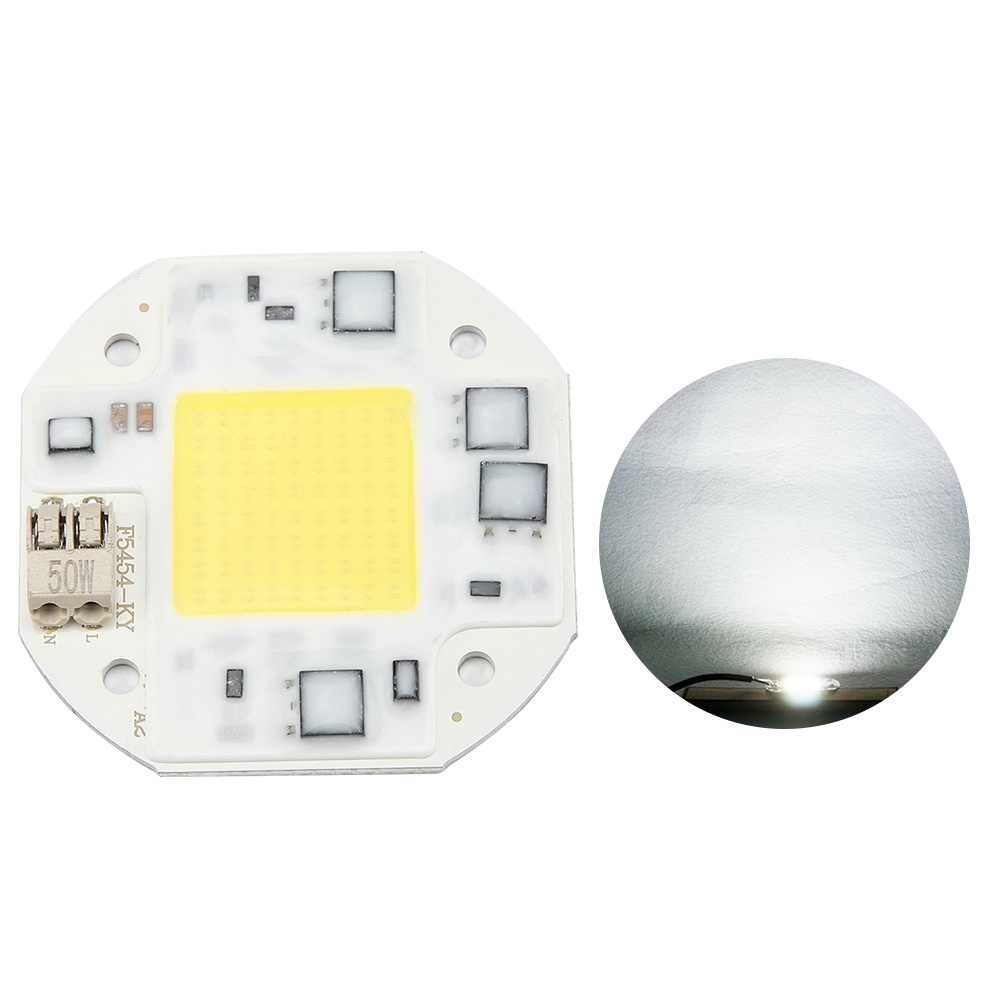 Ac100-260v 50w Kaltweißer Hochleistungs-cob-led-strahler Mit Integriertem Chip