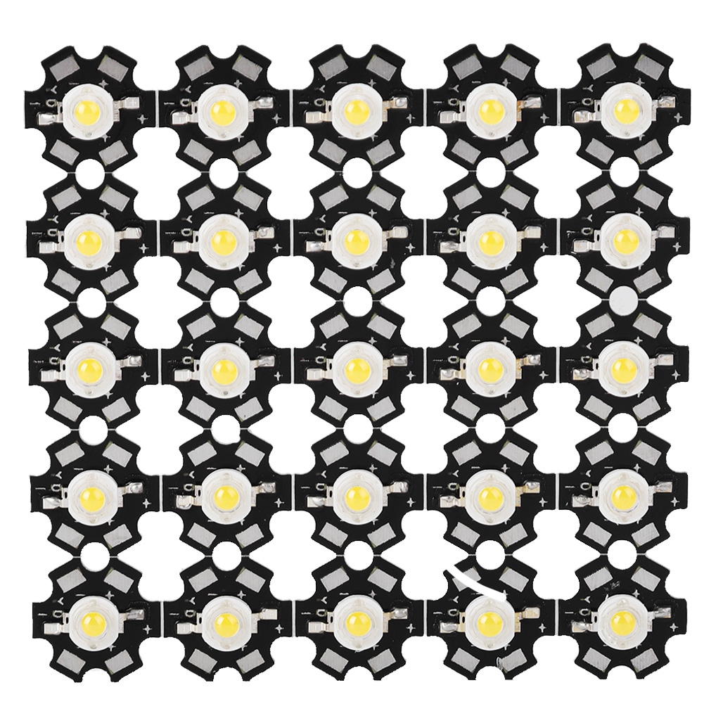 25 Leistungsstarke Led-strahler Mit Integriertem Chip, Neutralweiß (4000–4500 K)