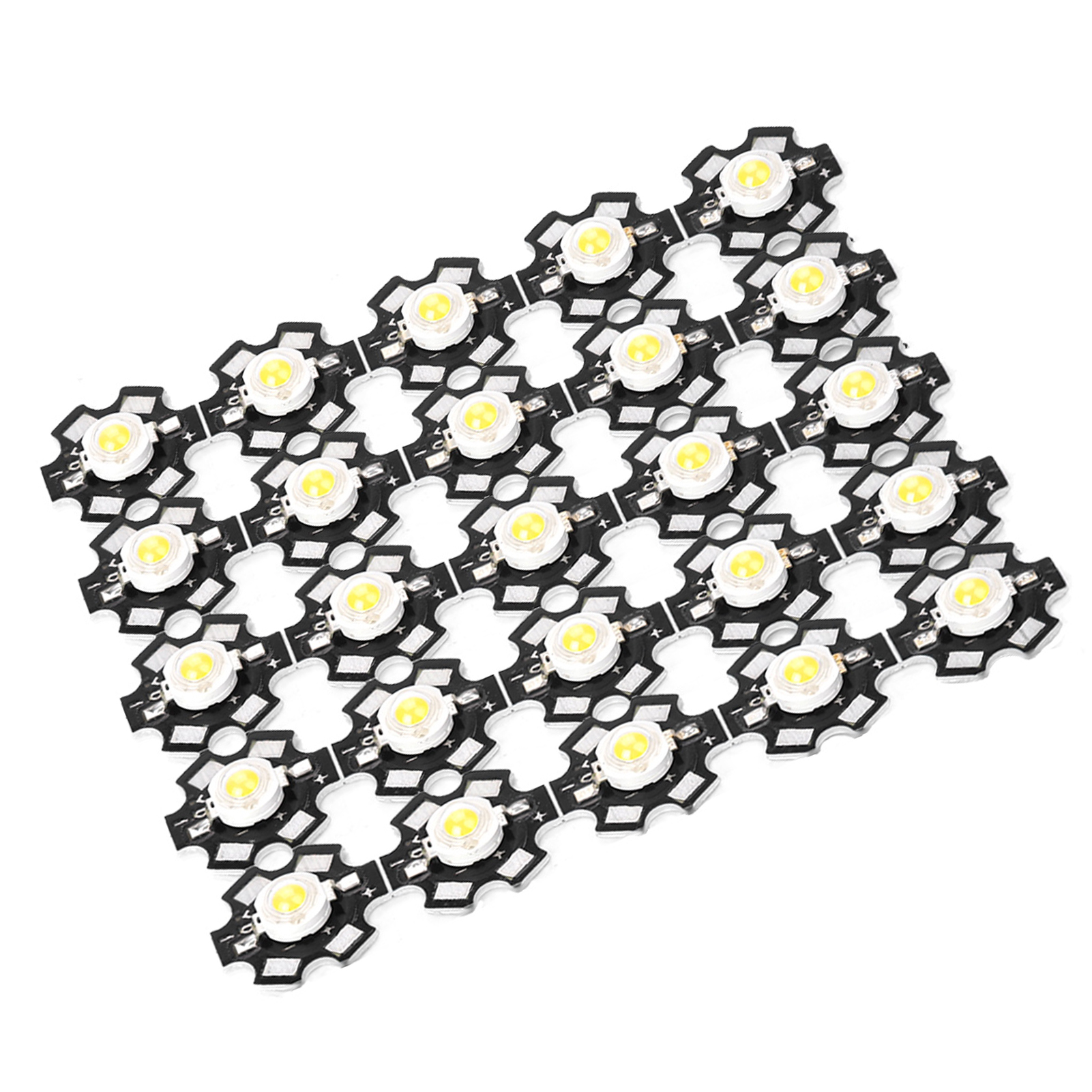 25 Leistungsstarke Led-strahler Mit Integriertem Chip, Weiß, 30.000–35.000 K