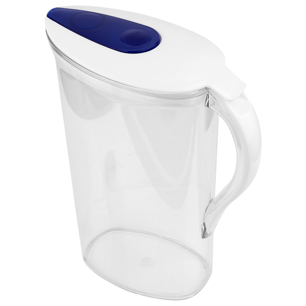 Transparente 2,1-liter-wasserflasche Aus Kunststoff Mit Deckel Für Kaltes Und Heißes Wasser, Geeignet Für Den Hausgebrauch
