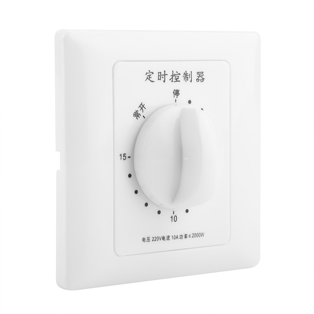 220v Wasserpumpen-timer Mit Mechanischem Countdown, Intelligenter Timer-schalter Für Den Innenbereich (15 Minuten)
