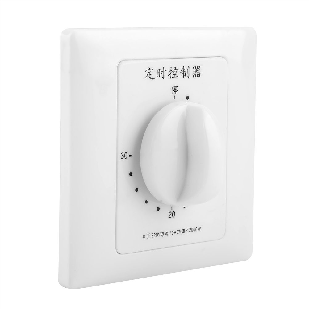 220v Wasserpumpen-timer Mit Mechanischem Countdown, Intelligenter Timer-schalter Für Den Innenbereich (30 Minuten)