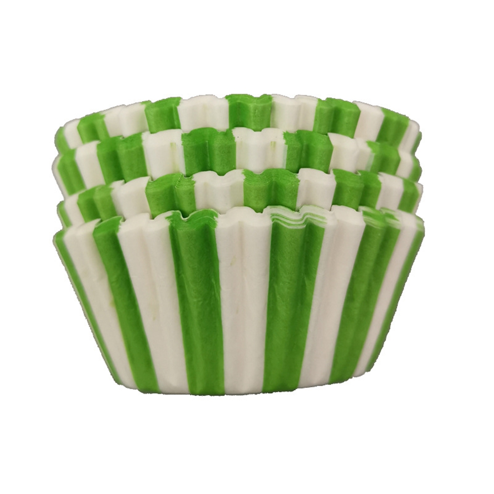 100 Mini-muffinformen Mit Aufdruck, Hitzebeständig, Ölbeständig