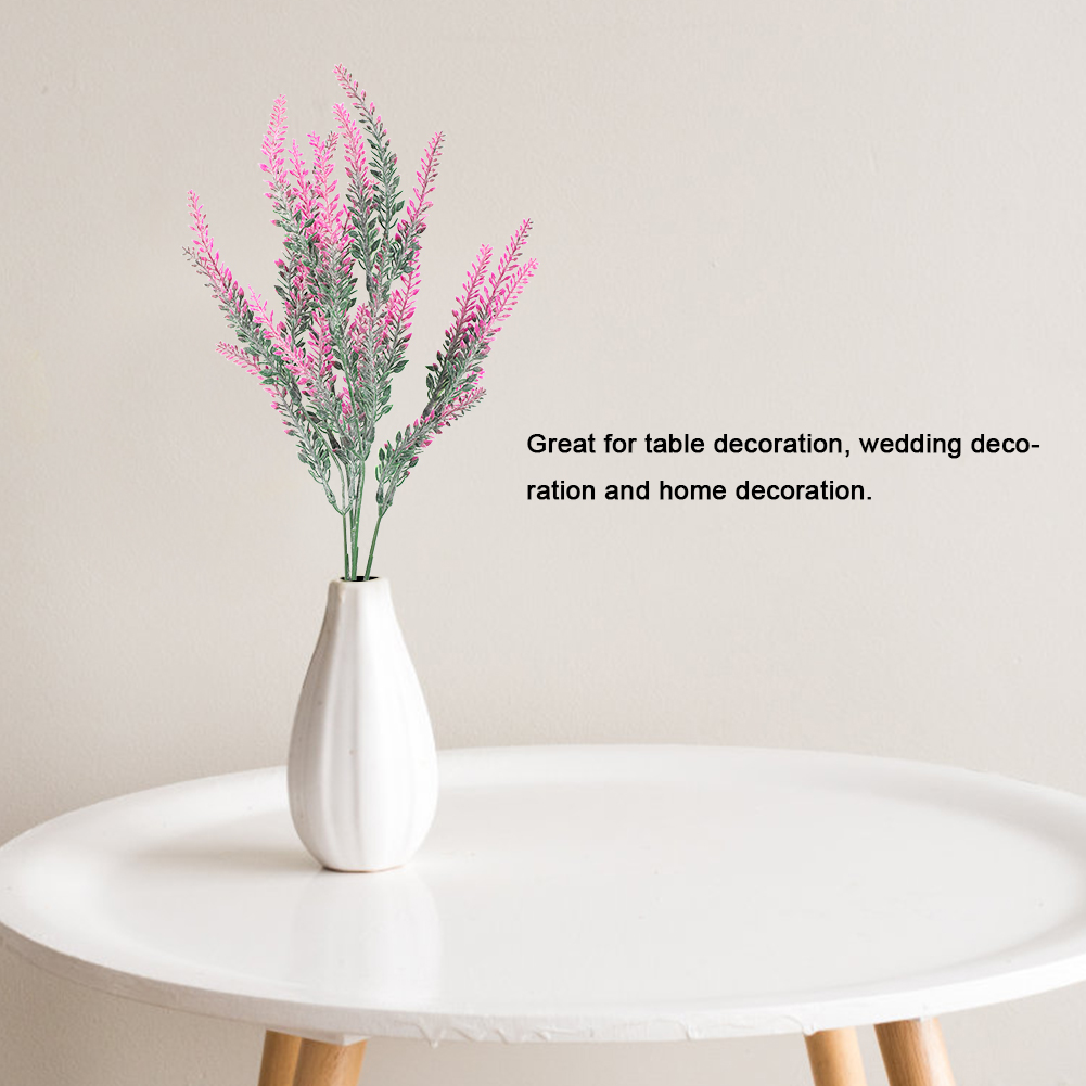25 Künstliche Lavendel-brautsträuße Für Hochzeiten, Partys Und Als Dekoration Für Zuhause (rosa)