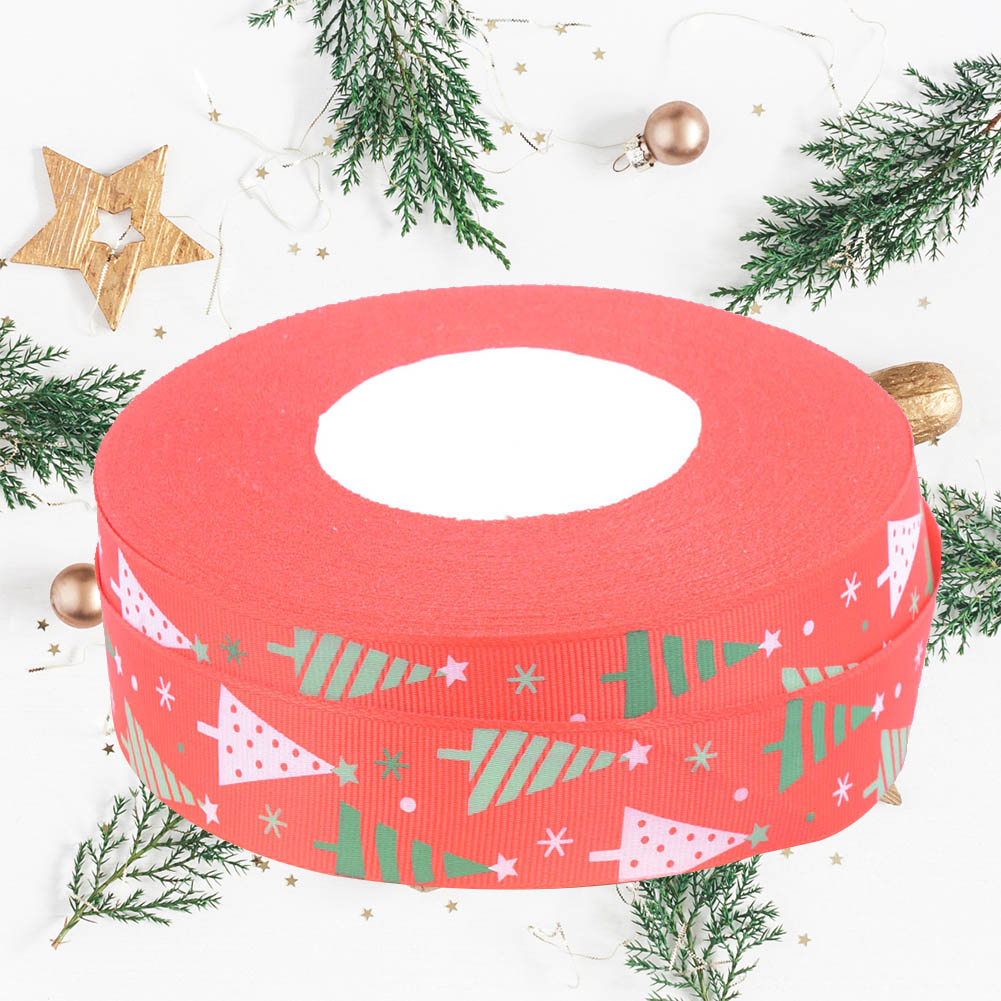 5 Yards Klebeband-weihnachtsset Zum Selbermachen Von Geschenkverpackungen Und Zur Dekoration Von Paketen (weihnachtsbaum)