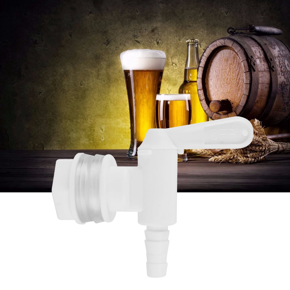 3/8" Weißer Kunststoff-bierhahn Für Heimbrauerei