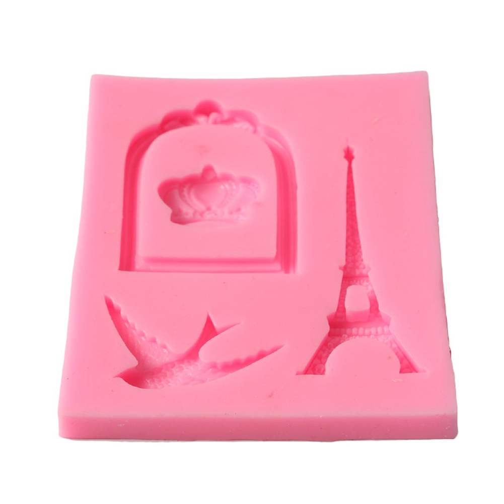Silikonform In Käfigartiger Turmform Zum Backen Von Kuchen, Keksen, Schokolade, Fondant Und Anderen Lebensmitteln